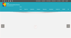 Desktop Screenshot of elsolacademy.net